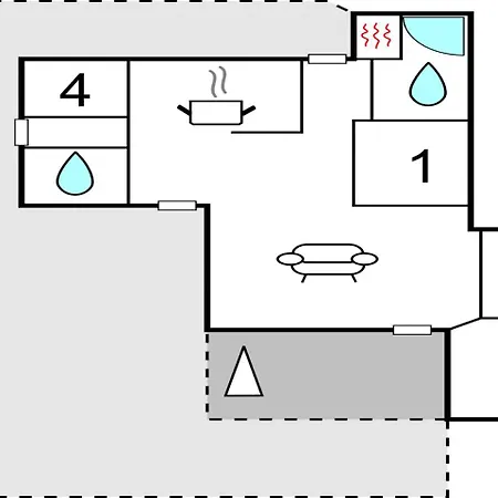 Four-bedroom Holiday In